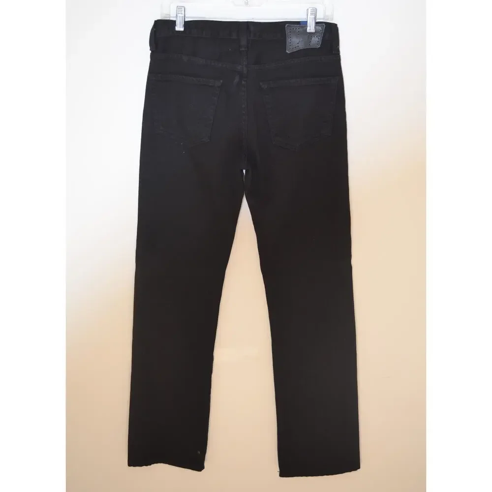 Citizens of Humanity Mens Sid Straight Leg Jeans Black Wash Size 29 Waist